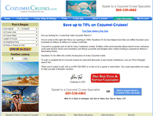 Tablet Screenshot of cozumelcruises.com